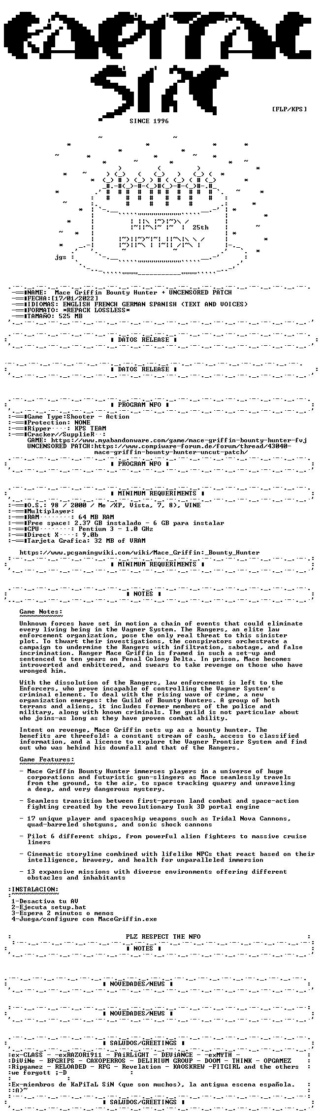 Mace.Griffin.Bounty.Hunter *MULTI 5* *UNCENSORED* *REPACK LOSSLESS*